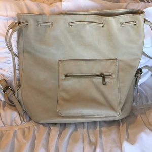 Damaged clasp - Fawn design diaper bag in oatmeal